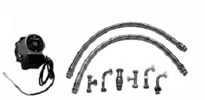 Гидравл. комплект для SLIM+SLIM UB (INOX) для котлов мощностью свыше 35 кВт (выход 1-1/4""). В комплект поставки входят: - насос GRUNDFOS UPS 15-50; - гибкие металлические подводки 1000 мм; Baxi,